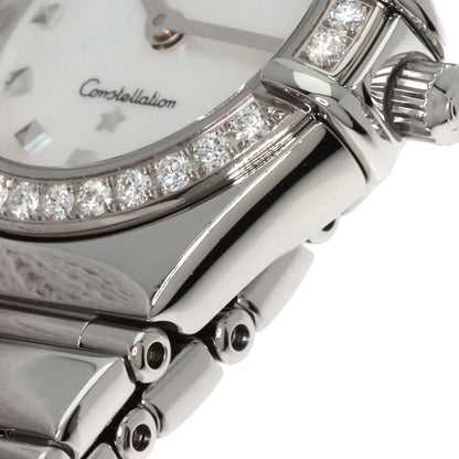 OMEGA Constellation Mini Diamond Watches 1465.71 Stainless Steel/Stainless Steel Ladies