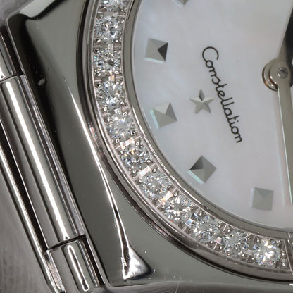 OMEGA Constellation Mini Diamond Watches 1465.71 Stainless Steel/Stainless Steel Ladies