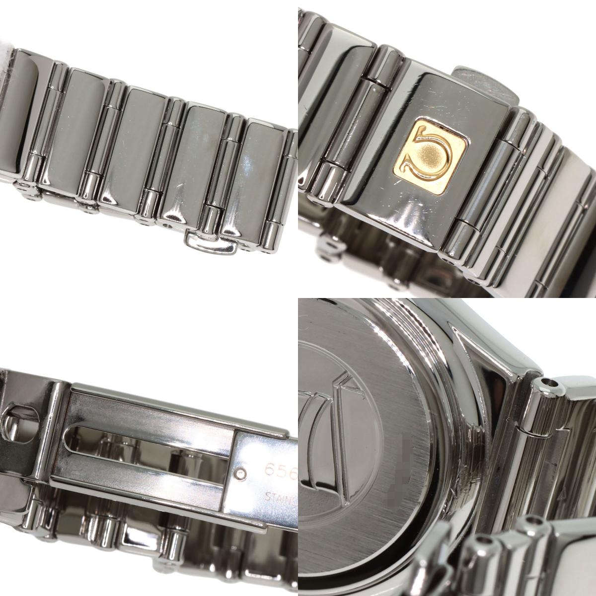 OMEGA Constellation Mini Diamond Watches 1465.71 Stainless Steel/Stainless Steel Ladies