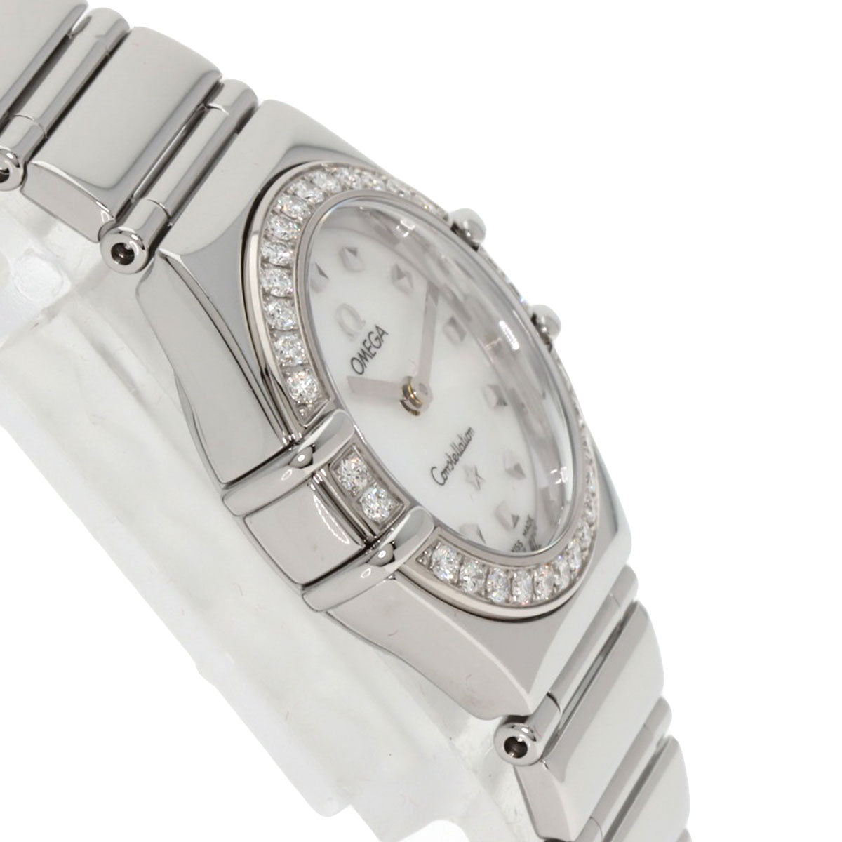OMEGA Constellation Mini Diamond Watches 1465.71 Stainless Steel/Stainless Steel Ladies