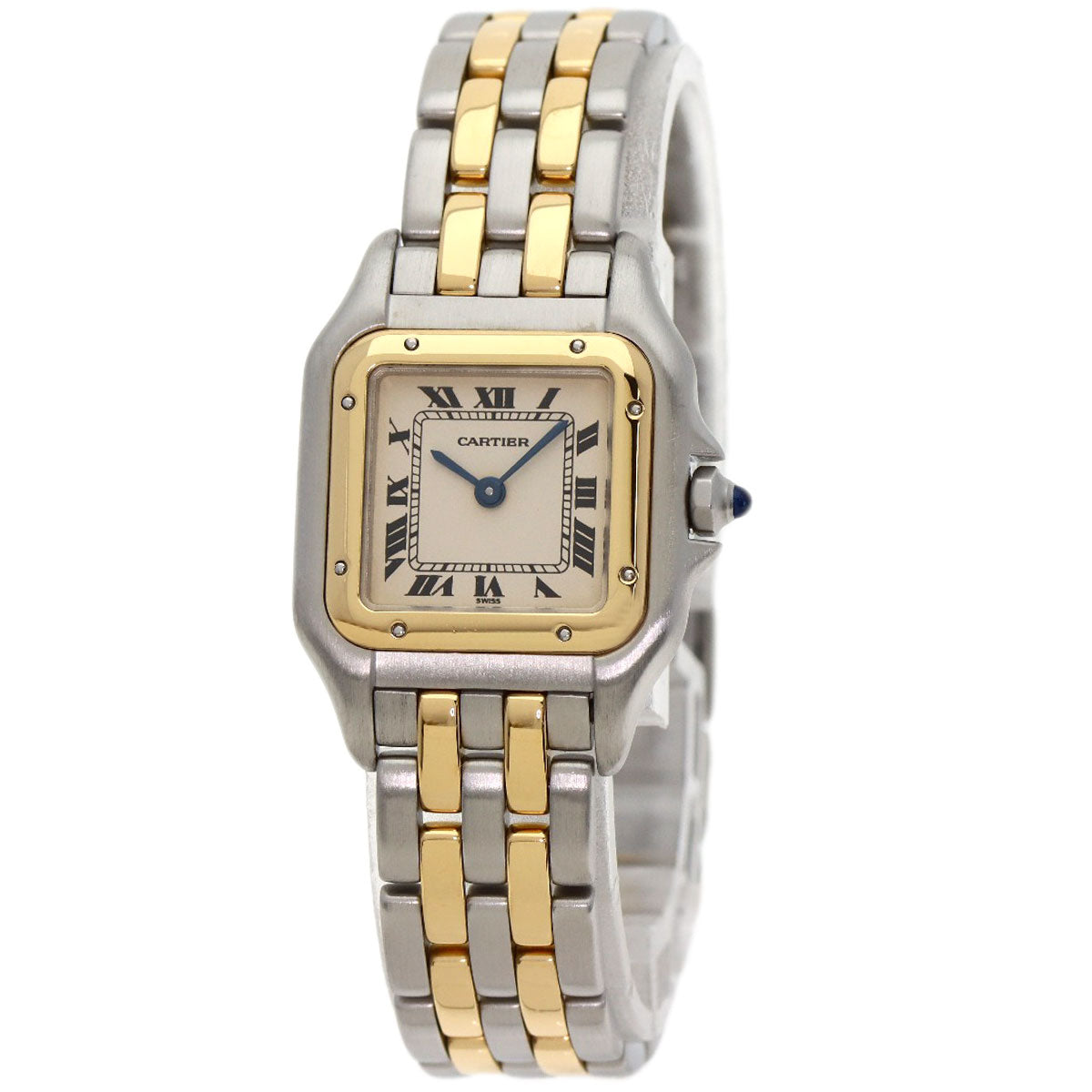 CARTIER PANTHERE SM 2ROW Watches W25029B6 Stainless Steel/SSxK18YG Ladies