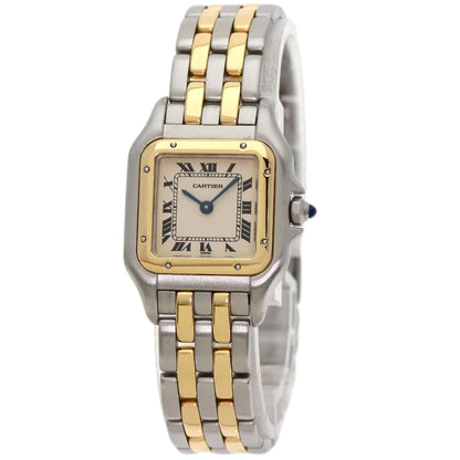 CARTIER PANTHERE SM 2ROW Watches W25029B6 Stainless Steel/SSxK18YG Ladies