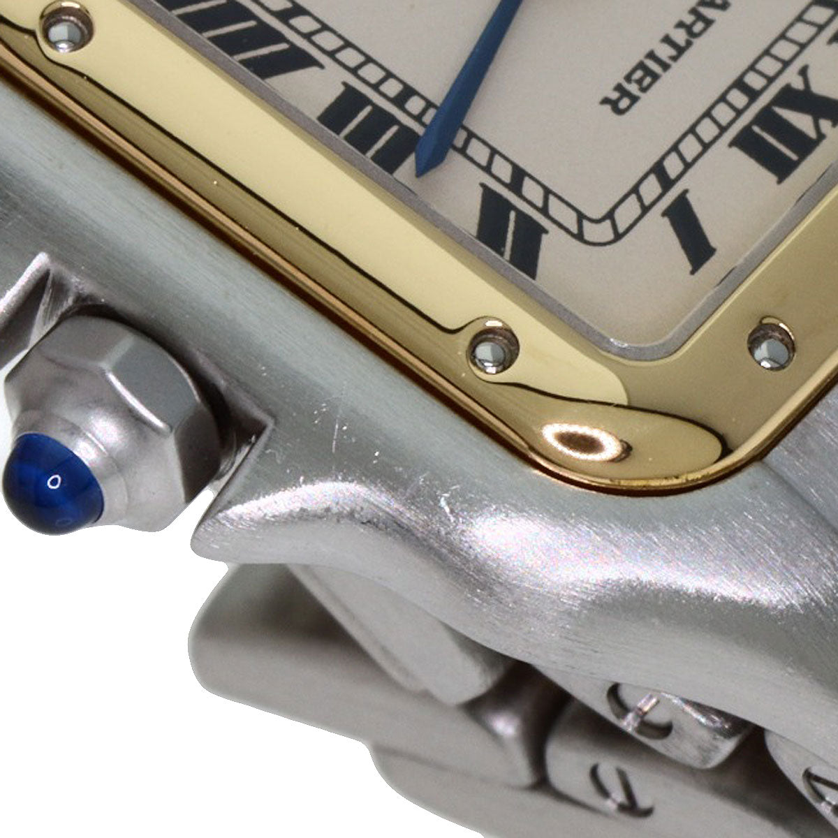 CARTIER PANTHERE SM 2ROW Watches W25029B6 Stainless Steel/SSxK18YG Ladies