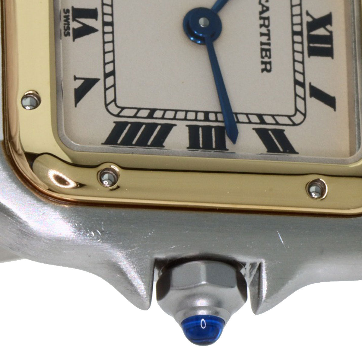 CARTIER PANTHERE SM 2ROW Watches W25029B6 Stainless Steel/SSxK18YG Ladies