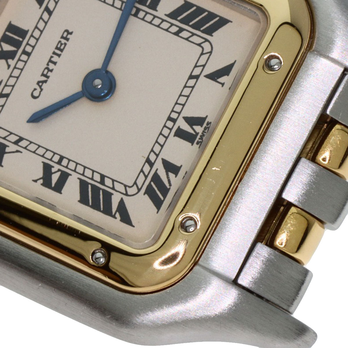 CARTIER PANTHERE SM 2ROW Watches W25029B6 Stainless Steel/SSxK18YG Ladies