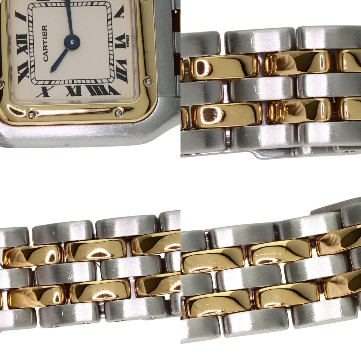 CARTIER PANTHERE SM 2ROW Watches W25029B6 Stainless Steel/SSxK18YG Ladies
