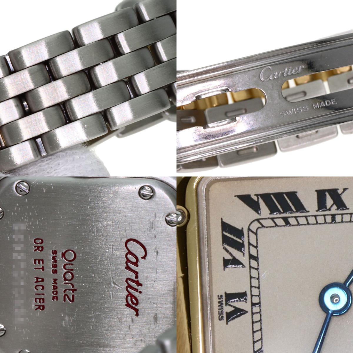 CARTIER PANTHERE SM 2ROW Watches W25029B6 Stainless Steel/SSxK18YG Ladies