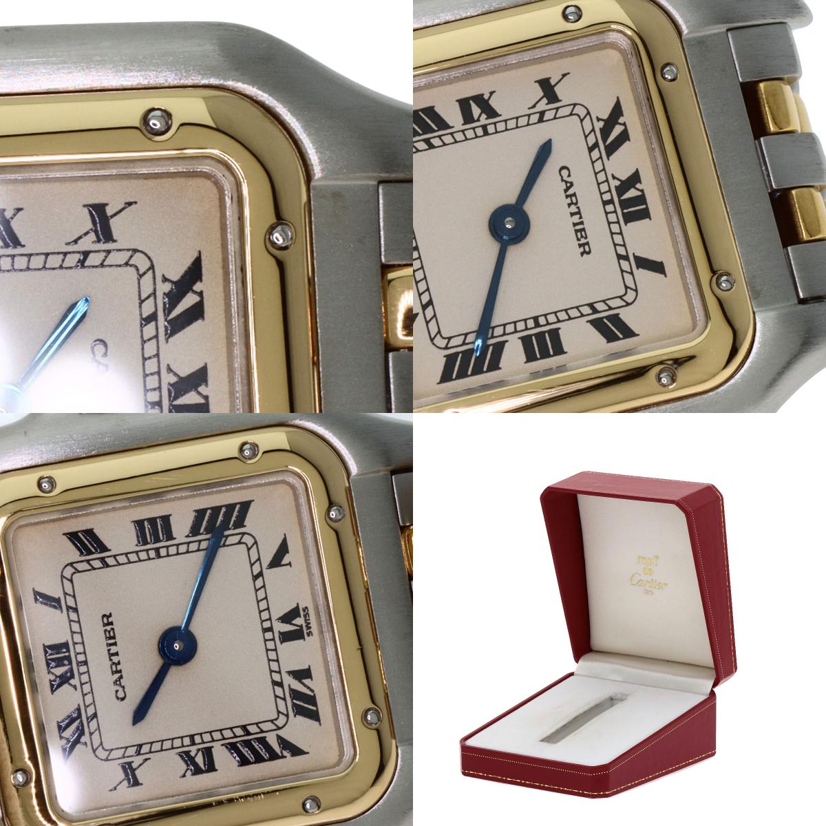 CARTIER PANTHERE SM 2ROW Watches W25029B6 Stainless Steel/SSxK18YG Ladies
