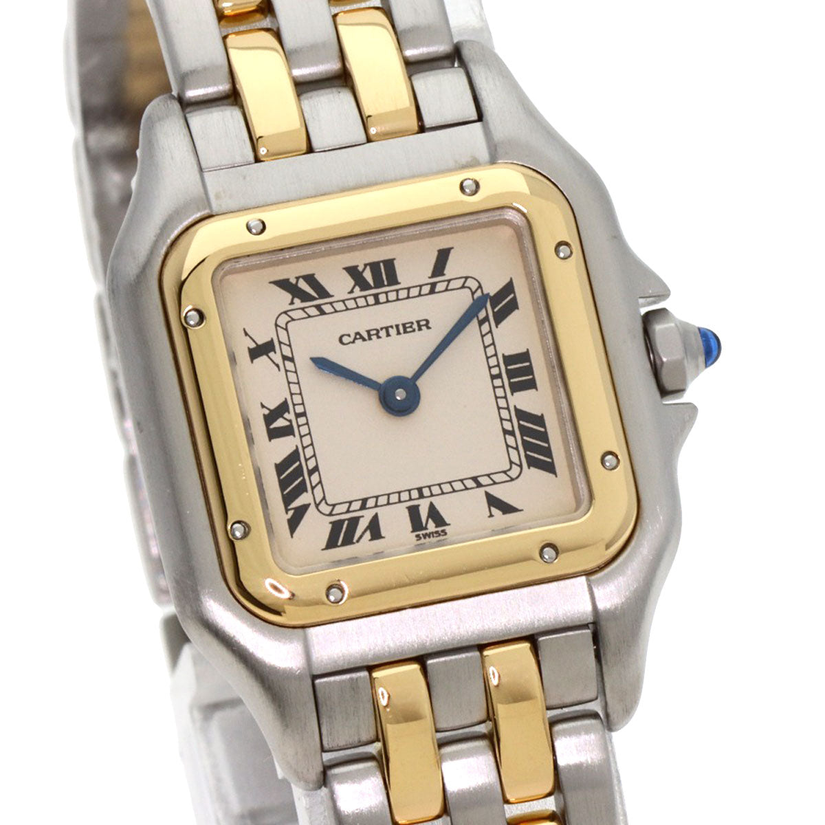 CARTIER PANTHERE SM 2ROW Watches W25029B6 Stainless Steel/SSxK18YG Ladies