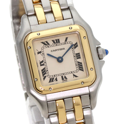 CARTIER PANTHERE SM 2ROW Watches W25029B6 Stainless Steel/SSxK18YG Ladies