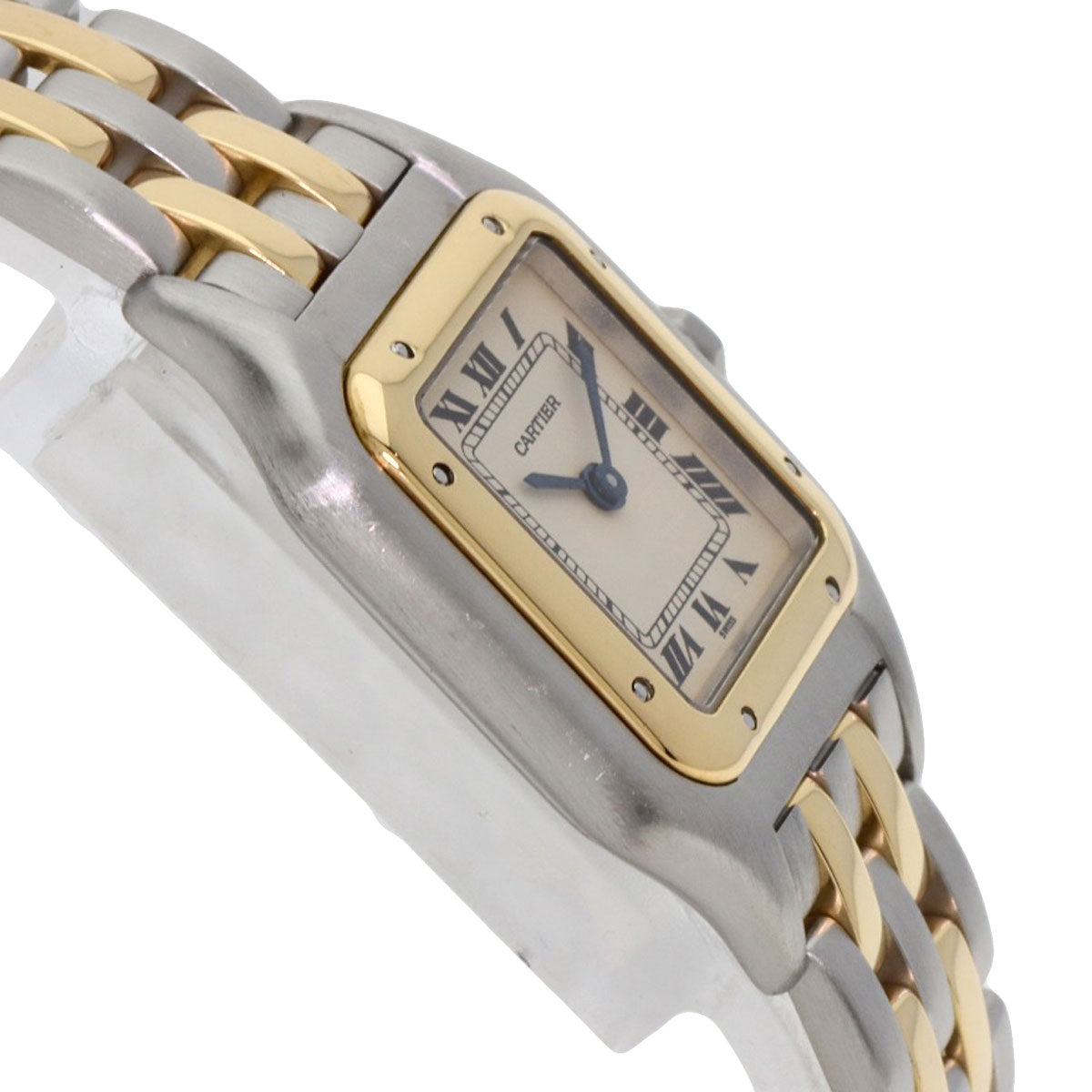 CARTIER PANTHERE SM 2ROW Watches W25029B6 Stainless Steel/SSxK18YG Ladies