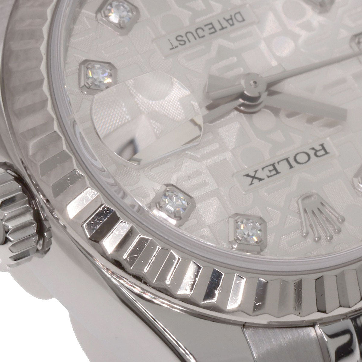 ROLEX DATEJUST 10P Diamond Watches 179174G Stainless Steel/Stainless Steel Ladies