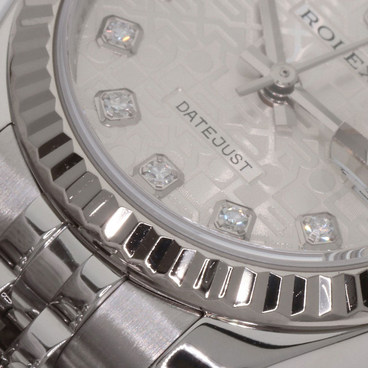 ROLEX DATEJUST 10P Diamond Watches 179174G Stainless Steel/Stainless Steel Ladies