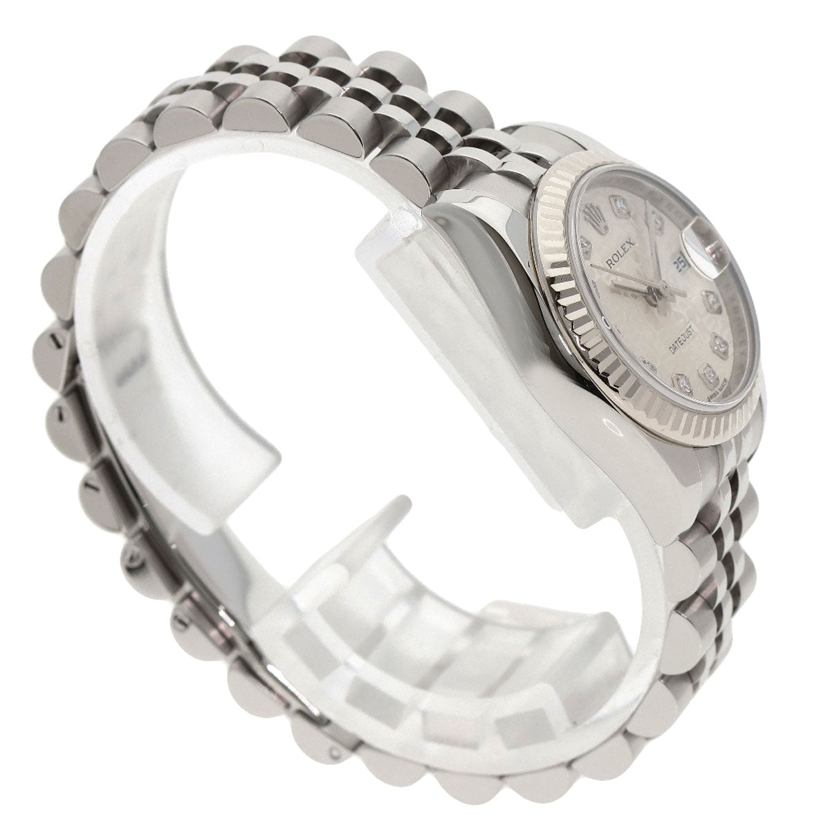 ROLEX DATEJUST 10P Diamond Watches 179174G Stainless Steel/Stainless Steel Ladies