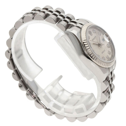 ROLEX DATEJUST 10P Diamond Watches 179174G Stainless Steel/Stainless Steel Ladies