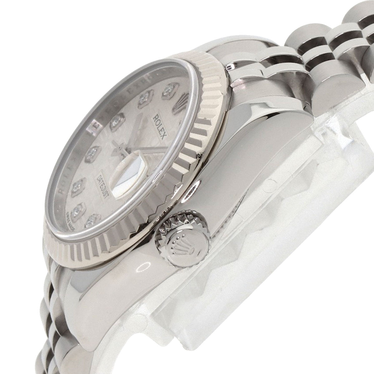 ROLEX DATEJUST 10P Diamond Watches 179174G Stainless Steel/Stainless Steel Ladies