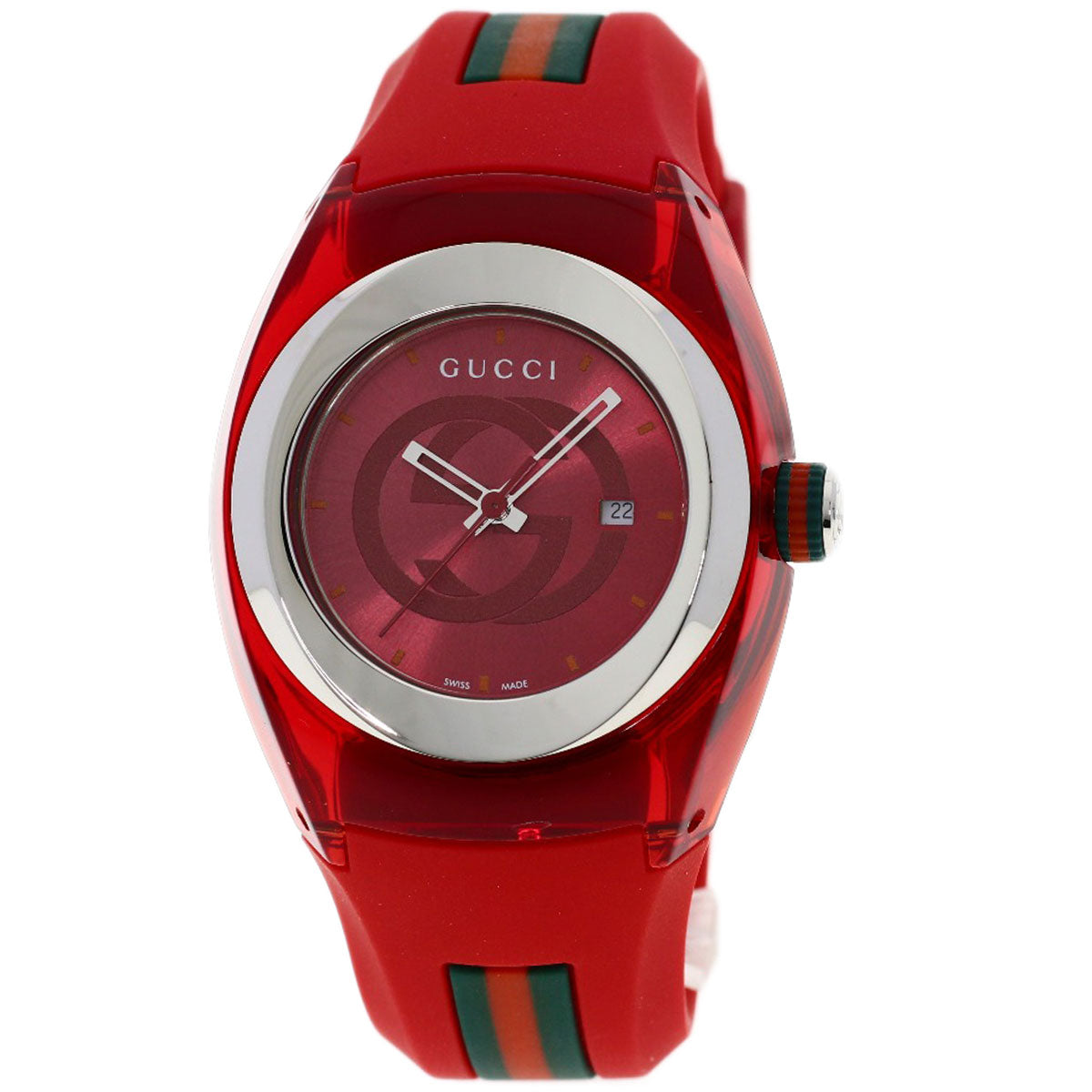 GUCCI SYNC Watches YA137.3 Stainless Steel/Rubber Ladies
