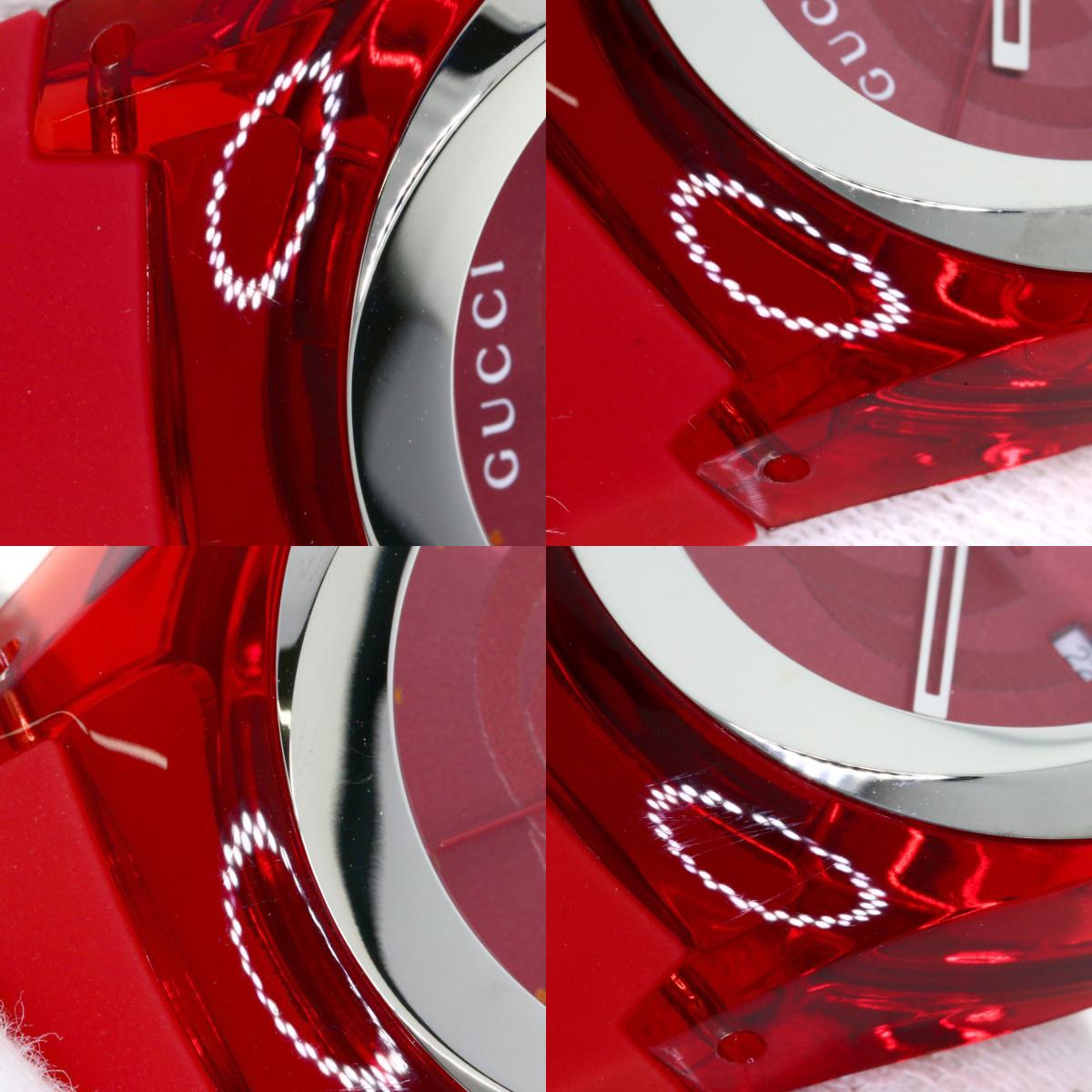 GUCCI SYNC Watches YA137.3 Stainless Steel/Rubber Ladies