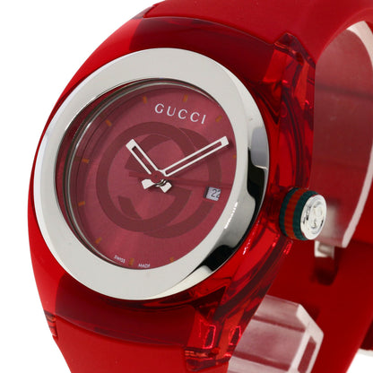 GUCCI SYNC Watches YA137.3 Stainless Steel/Rubber Ladies