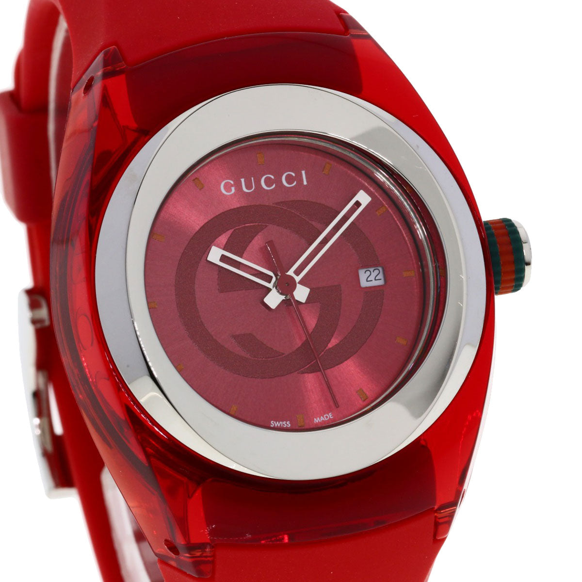 GUCCI SYNC Watches YA137.3 Stainless Steel/Rubber Ladies