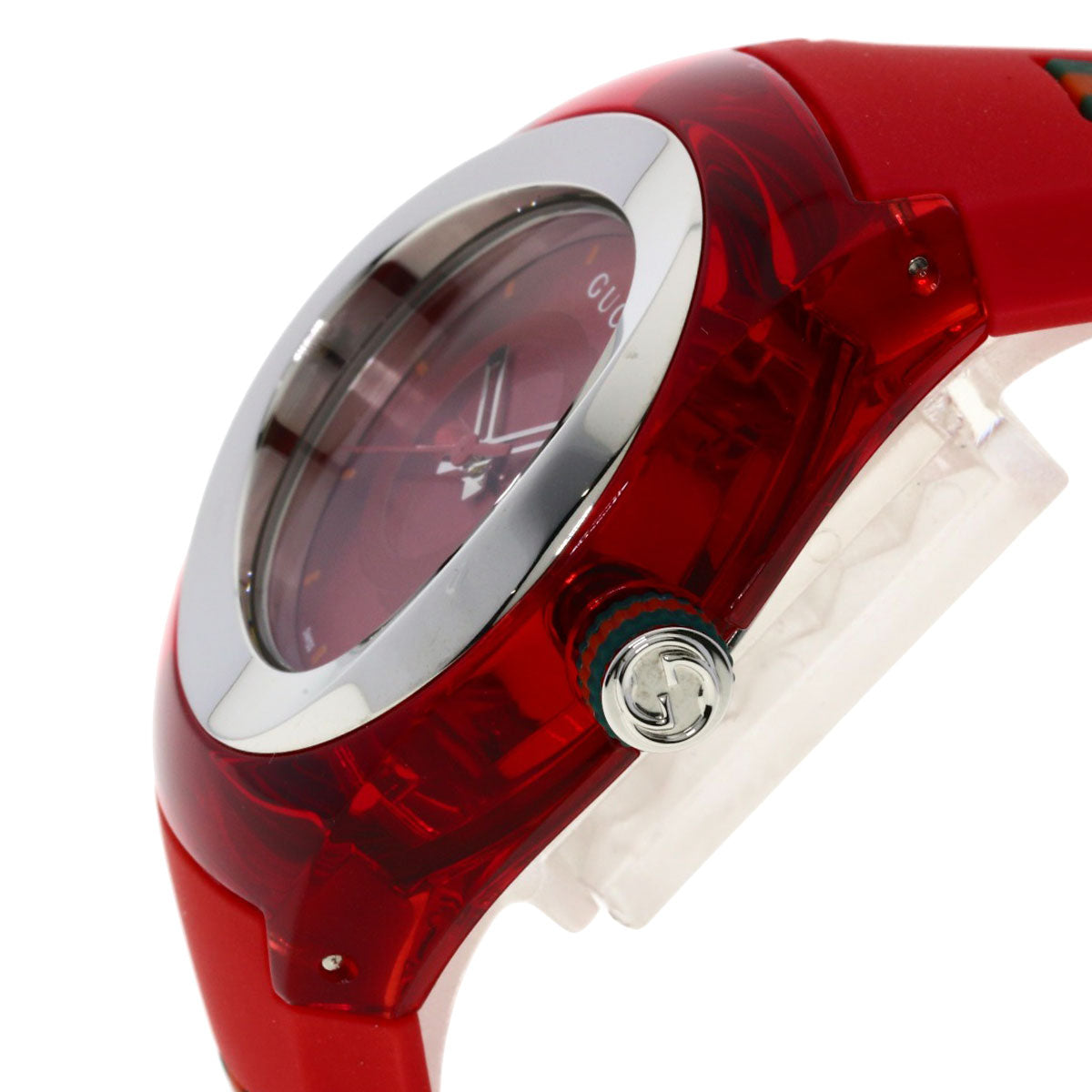 GUCCI SYNC Watches YA137.3 Stainless Steel/Rubber Ladies