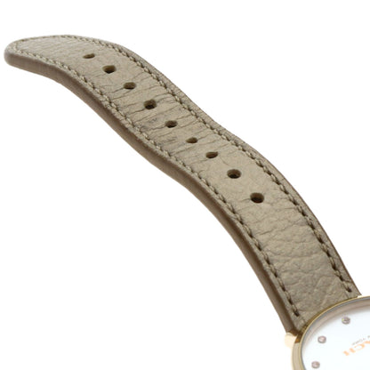 COACH Round face Watches CA.110.7.34.1354 Gold Plated/Leather Ladies