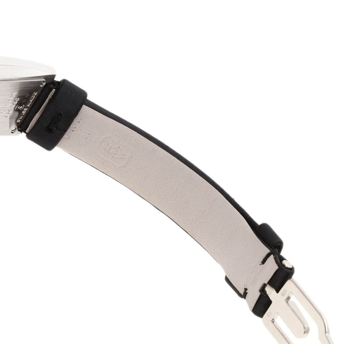 HARRY WINSTON Avenue C Mini Watches AVCQHM16WW024 K18 White Gold/Leather x Satin Ladies