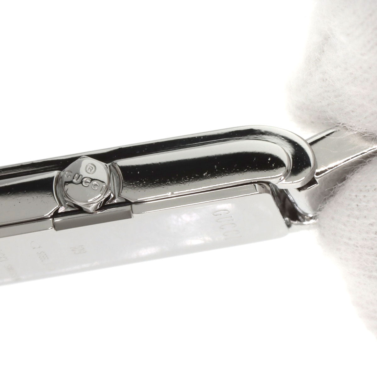 GUCCI GG square face Watches 109 Stainless Steel/Stainless Steel Ladies