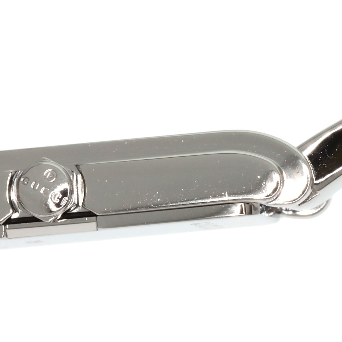 GUCCI GG square face Watches 109 Stainless Steel/Stainless Steel Ladies