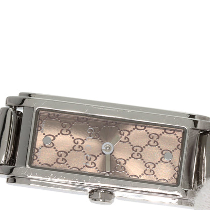 GUCCI GG square face Watches 109 Stainless Steel/Stainless Steel Ladies
