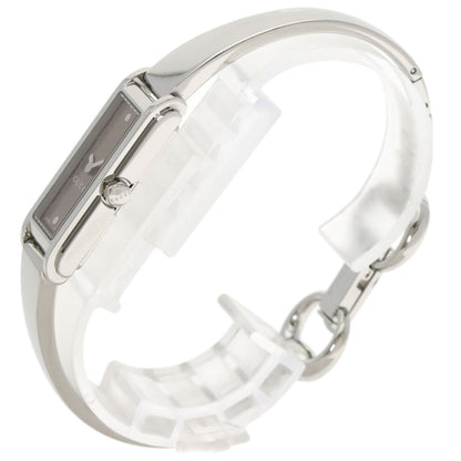 GUCCI GG square face Watches 109 Stainless Steel/Stainless Steel Ladies