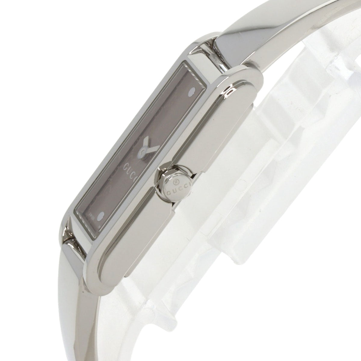 GUCCI GG square face Watches 109 Stainless Steel/Stainless Steel Ladies