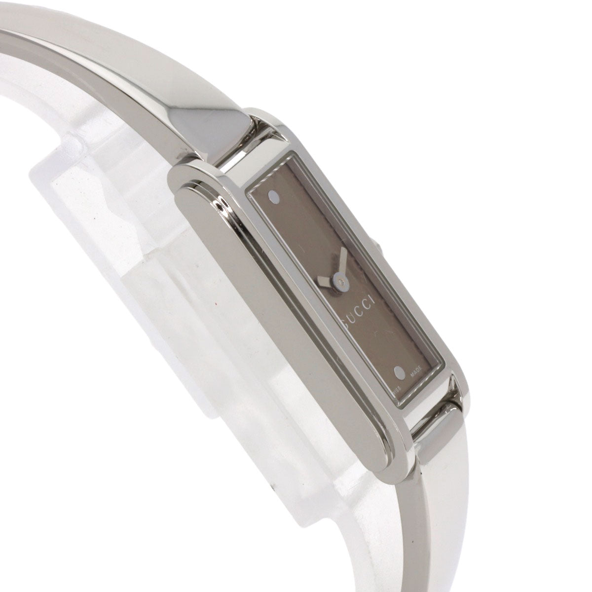 GUCCI GG square face Watches 109 Stainless Steel/Stainless Steel Ladies