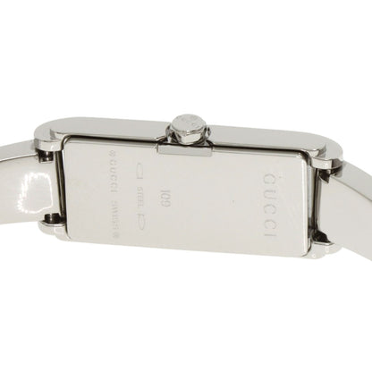 GUCCI GG square face Watches 109 Stainless Steel/Stainless Steel Ladies