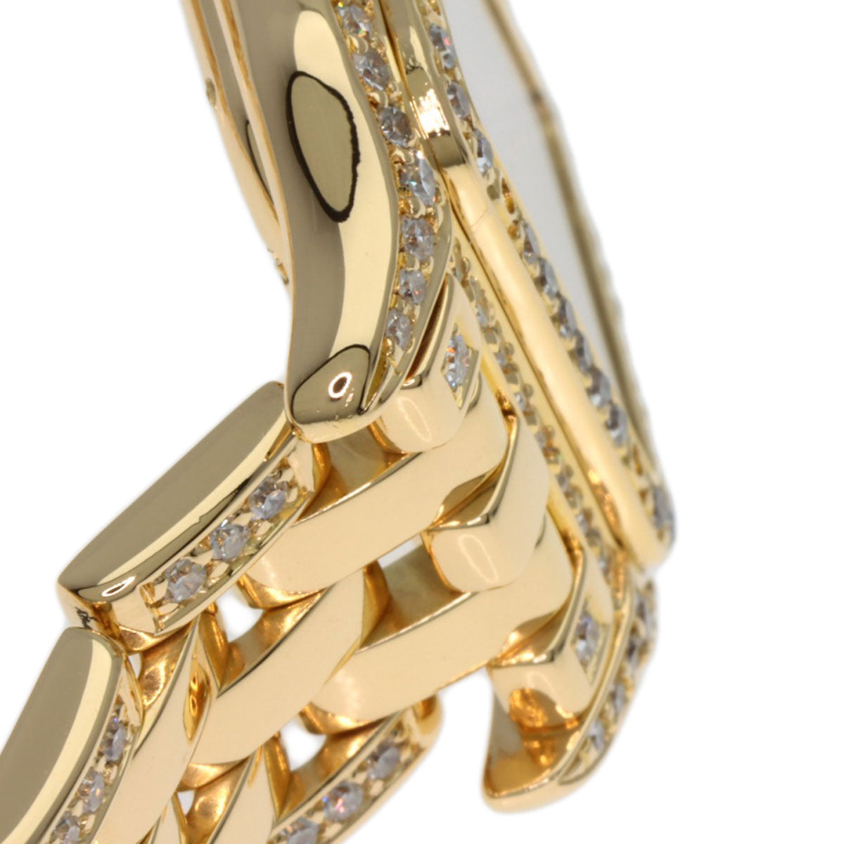 CARTIER PANTHERESM Diamond Watches WF3002B9 K18 Yellow Gold/K18YGxDiamond Ladies