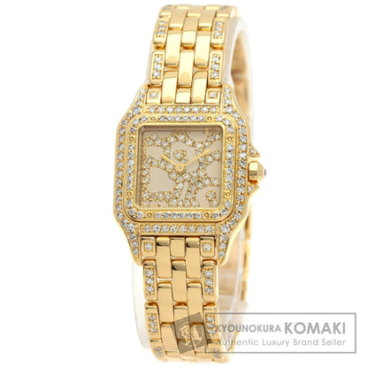 CARTIER PANTHERESM Diamond Watches WF3002B9 K18 Yellow Gold/K18YGxDiamond Ladies