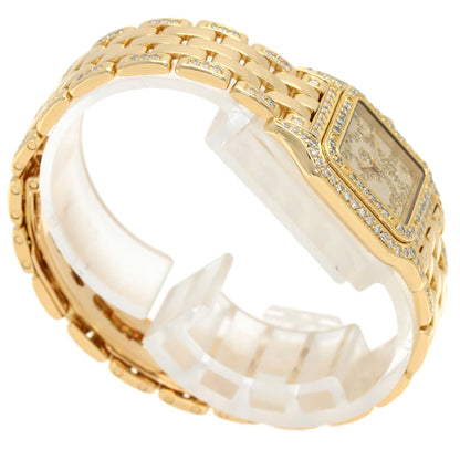 CARTIER PANTHERESM Diamond Watches WF3002B9 K18 Yellow Gold/K18YGxDiamond Ladies