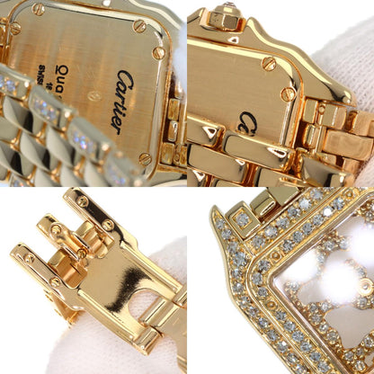 CARTIER PANTHERESM Diamond Watches WF3002B9 K18 Yellow Gold/K18YGxDiamond Ladies