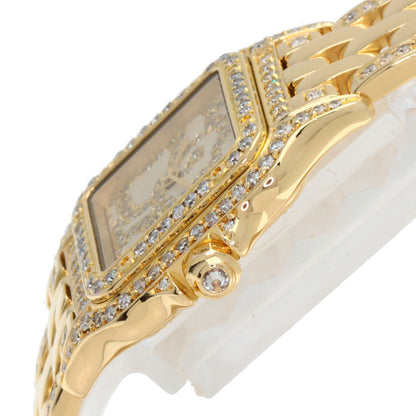 CARTIER PANTHERESM Diamond Watches WF3002B9 K18 Yellow Gold/K18YGxDiamond Ladies