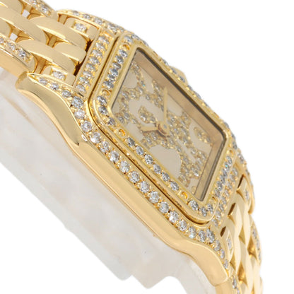 CARTIER PANTHERESM Diamond Watches WF3002B9 K18 Yellow Gold/K18YGxDiamond Ladies