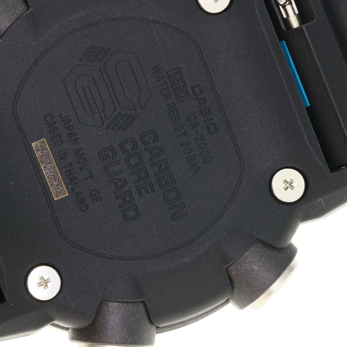 CASIO G shock Watches GA-2000 carbon/resin mens