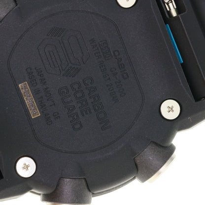 CASIO G shock Watches GA-2000 carbon/resin mens