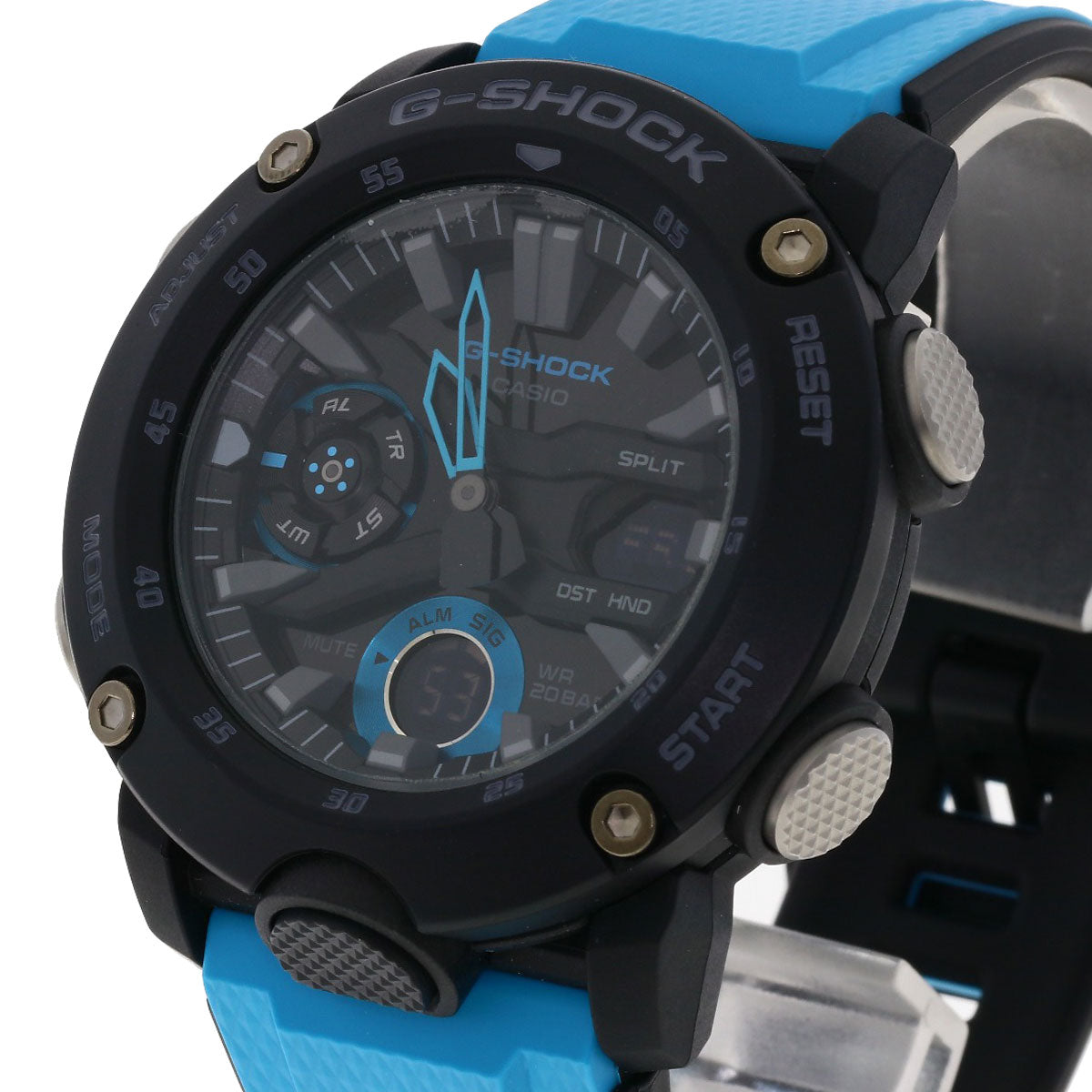 CASIO G shock Watches GA-2000 carbon/resin mens