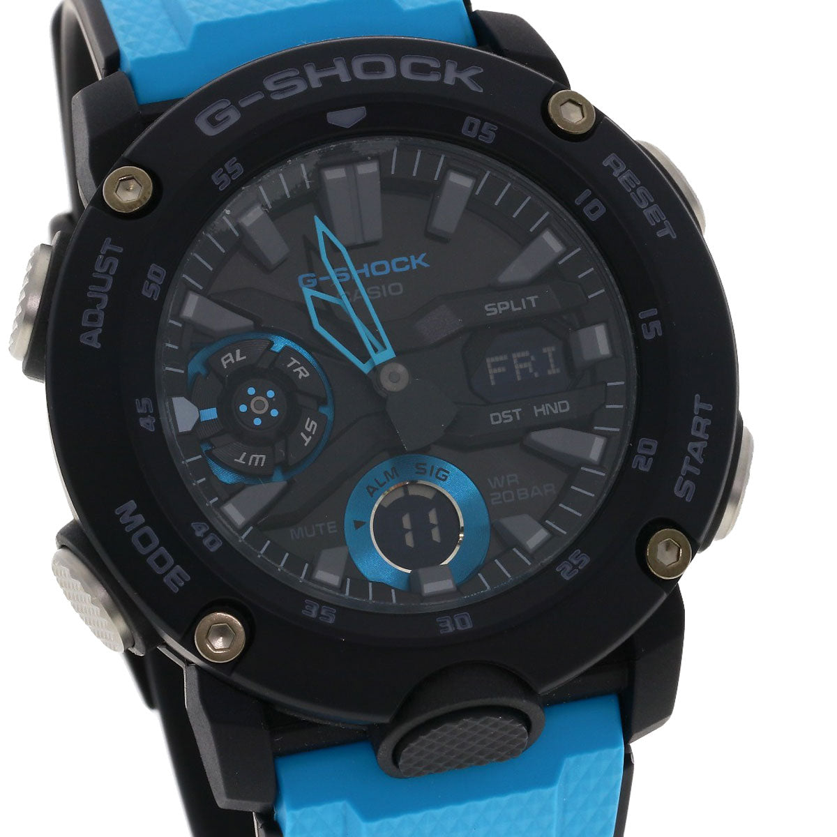 CASIO G shock Watches GA-2000 carbon/resin mens