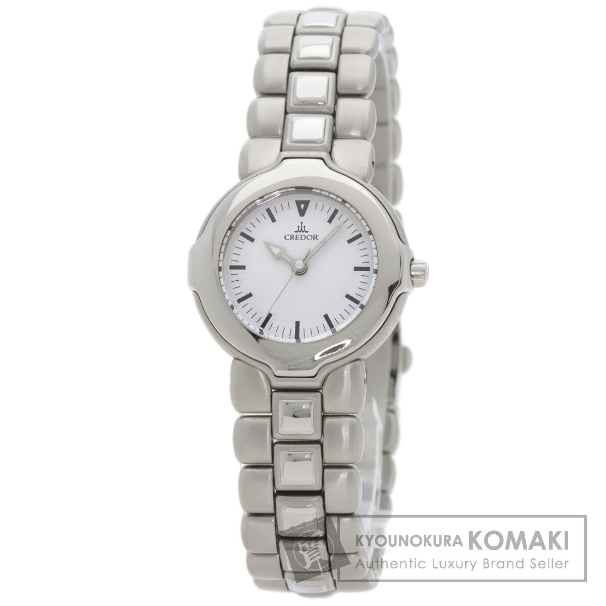 SEIKO CREDOR Neptune Watches GSAB003 4N71-0040 Stainless Steel/Stainless Steel Ladies