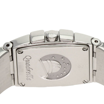 OMEGA Constellation Quadrella 8P Color Stone Watches 1584.79 Stainless Steel/Stainless Steel Ladies