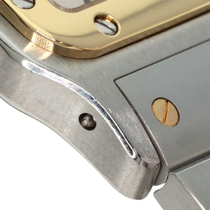 CARTIER Santosgalbe SM Watches W20012C4 Stainless Steel/Stainless Steel Ladies