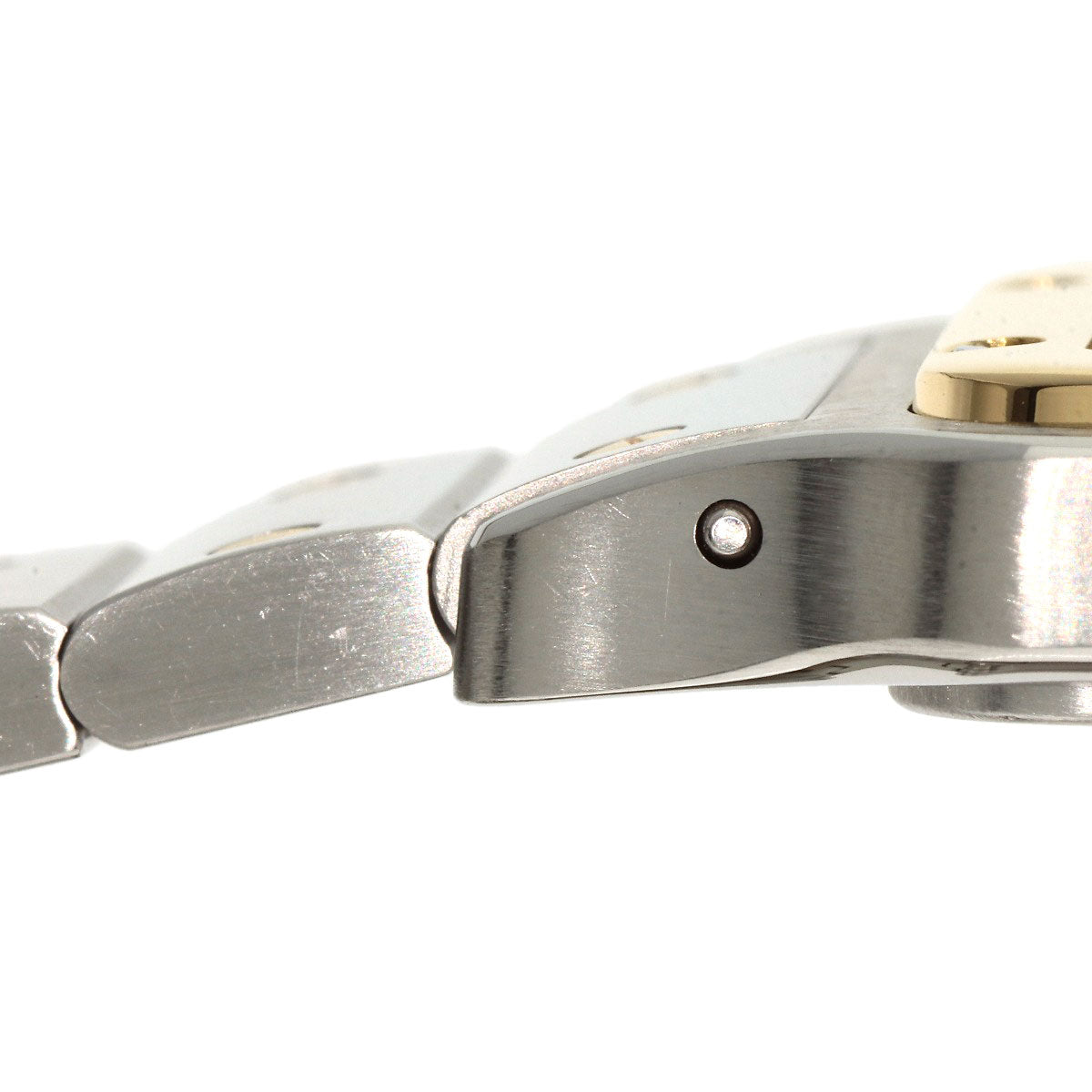 CARTIER Santosgalbe SM Watches W20012C4 Stainless Steel/Stainless Steel Ladies