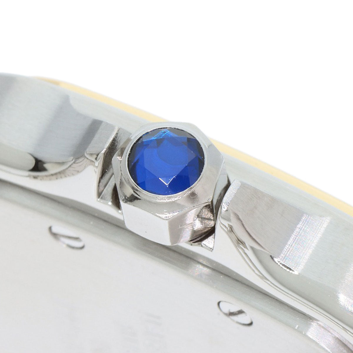 CARTIER Santosgalbe SM Watches W20012C4 Stainless Steel/Stainless Steel Ladies