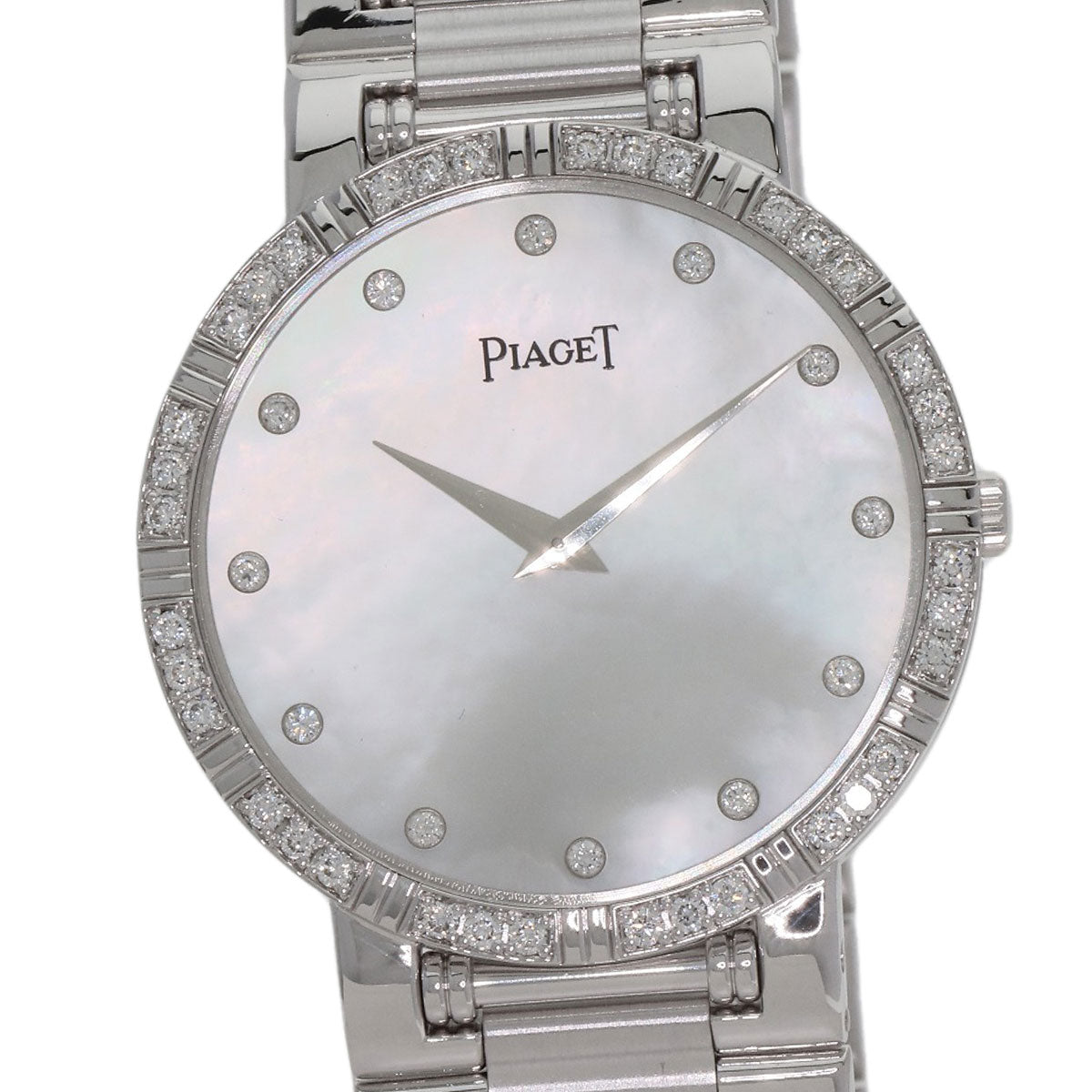 PIAGET Dancer Bezel・12P Diamond Watches 84024K81 K18 White Gold/K18 White Gold mens